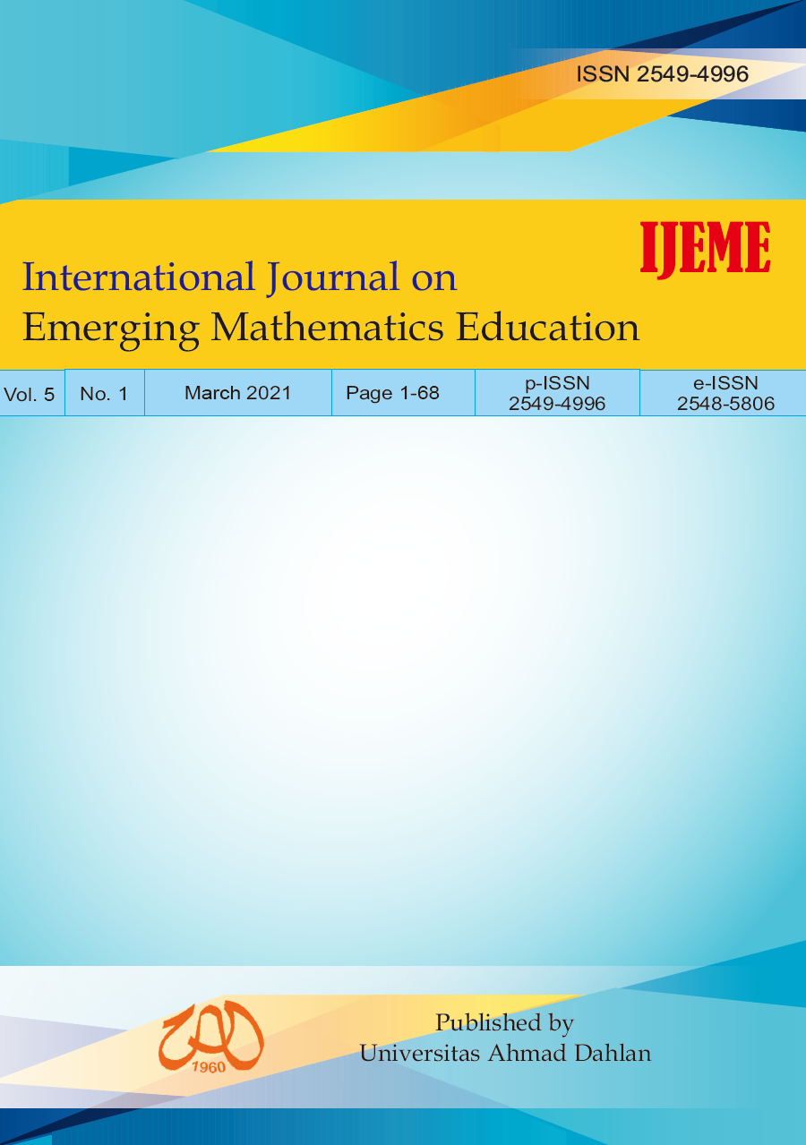 View IJEME, Vol. 5 No. 1, March 2021